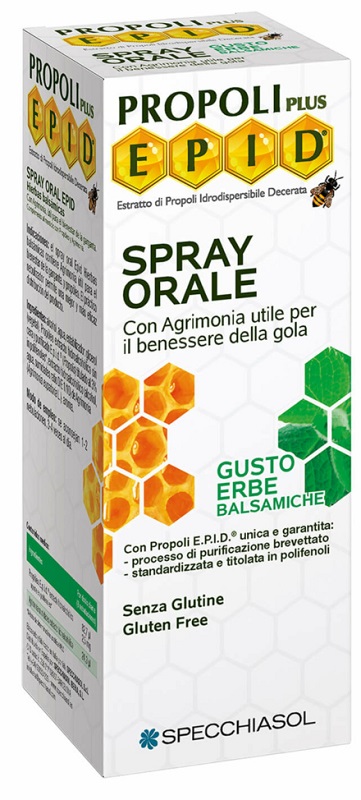 EPID SPRAY ORALE ERBE BALSAMICHE 15 ML - Dolomiti e Natura