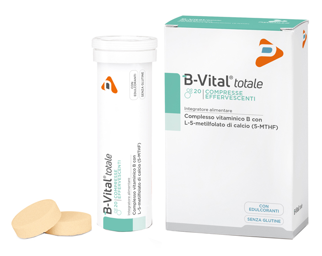 B-VITAL TOTALE ARANCIA 2 TUBI 10 COMPRESSE EFFERVESCENTI - Dolomiti e Natura