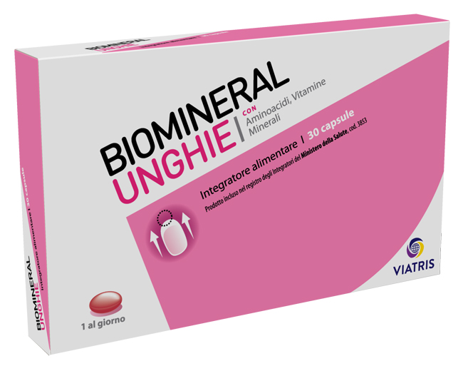 BIOMINERAL UNGHIE 30 CAPSULE - Dolomiti e Natura