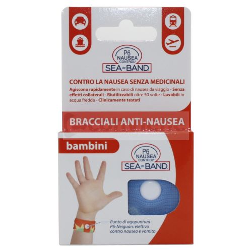 BRACCIALE ANTI NAUSEA PER BAMBINI P6 NAUSEA CONTROL 2 PEZZI - Dolomiti e Natura