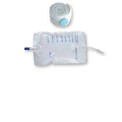 SACCA RACCOGLI URINA DA GAMBA PER INCONTINENZA IN PVC 750 ML TUBO RACCORDO DIRITTO 30 CM+RUBINETTO SCARICO+VALVOLA ANTIREFLUSSO+2 FASCE A BOTTONI 10 PEZZI - Dolomiti e Natura