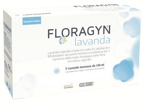 LAVANDA VAGINALE A BASE DI LATTOBACILLI LISATI FLORAGYN LAVANDA 140ML 5FLACONI - Dolomiti e Natura