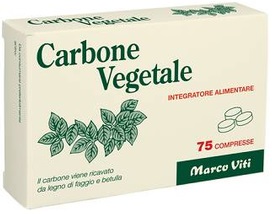 CARBONE VEGETALE 75 COMPRESSE - Dolomiti e Natura