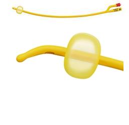 CATETERE FOLEY A MEDIA PERMANENZA  RUSCH GOLD PLUS A 2 VIE IN SILKOLATEX LATTICE-SILICONE PER ADULTO CH12 LUNGHEZZA 40 CM PUNTA CILINDRICA A 2 FORI PALLONCINO 5-15 ML 1 PEZZO - Dolomiti e Natura