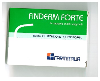 FINDERM FORTE CAPSULE MOLLI VAGINALI CONFEZIONE DA 6 PEZZI - Dolomiti e Natura