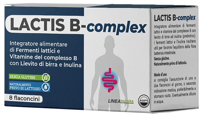 LACTIS B-COMPLEX 8 FLACONCINI 10 ML - Dolomiti e Natura