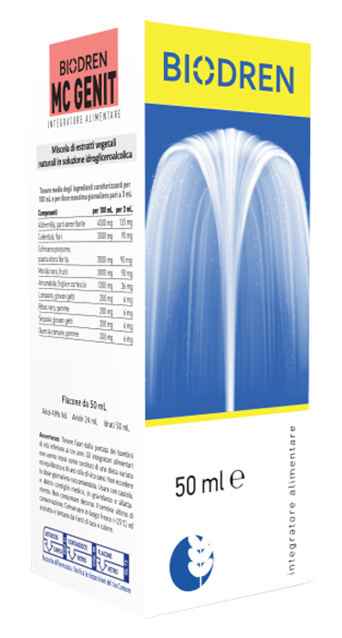BIODREN MC GENIT SOLUZIONE IDROALCOLICA 50 ML - Dolomiti e Natura