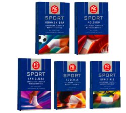 POLSINO PIC SPORT PER POLSO ELASTICO MONO ESTENSIBILE PER FISSARE STABILIZZARE E CONTENERE LE ARTICOLAZIONI MISURA MEDIA - Dolomiti e Natura
