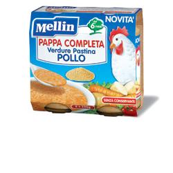 MELLIN PAPPA COMPLETA POLLO 250 G 2 PEZZI - Dolomiti e Natura