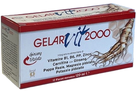 GELARVIT 2000 12 FLACONI MONODOSE 10 ML - Dolomiti e Natura