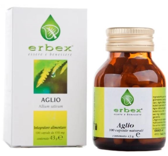 AGLIO 100 CAPSULE 430 MG - Dolomiti e Natura