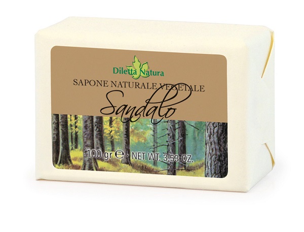 DILETTA N SAPONE SANDALO 100 G - Dolomiti e Natura