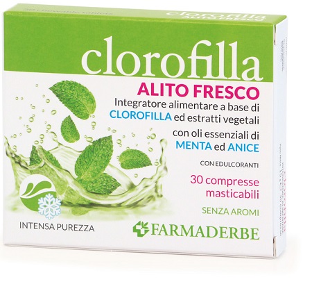 CLOROFILLA BREATH PURIFING 30 COMPRESSE MASTICABILI - Dolomiti e Natura