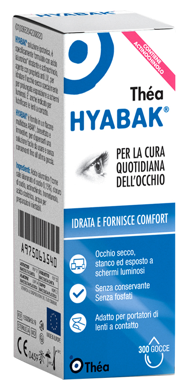 HYABAK SOLUZIONE OFTALMICA 10 ML - Dolomiti e Natura