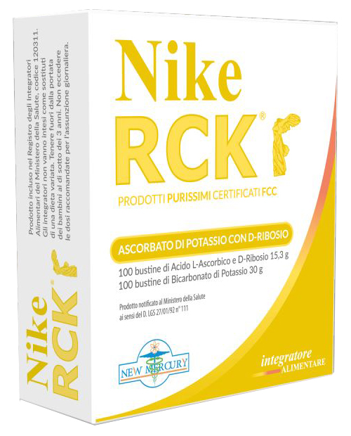 NIKE RCK ASCORBATO POTASSIO + RIBOSIO 200 BUSTINE 45,30 G - Dolomiti e Natura