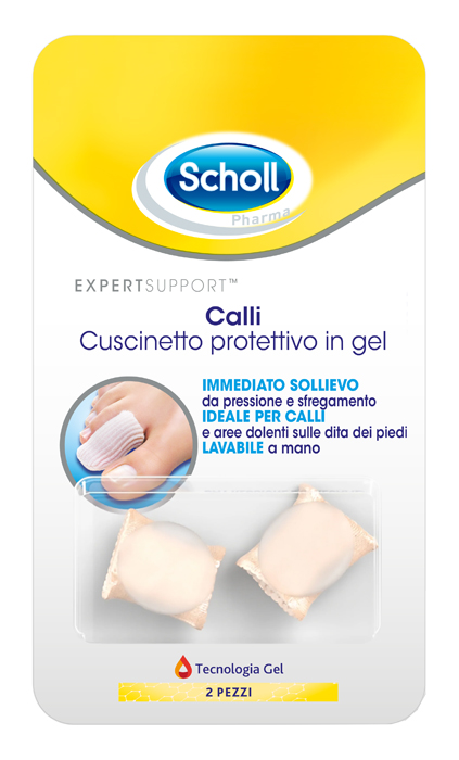 CUSCINETTI PROTETTIVI PER PIEDI CALLI SCHOLL GELACTIV 2 PEZZI - Dolomiti e Natura