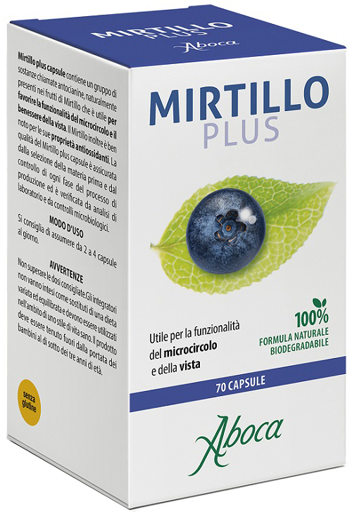 MIRTILLO PLUS 70 CAPSULE - Dolomiti e Natura