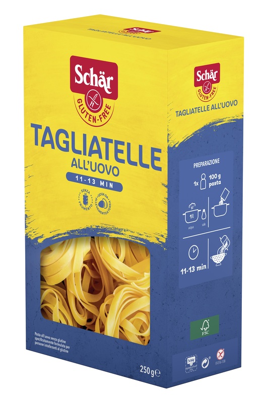 SCHAR TAGLIATELLE ALL'UOVO 250 G - Dolomiti e Natura