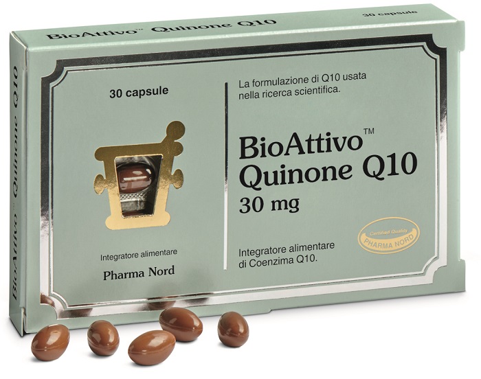 BIOATTIVO QUINONE Q10 30 CAPSULE - Dolomiti e Natura