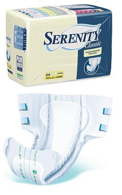 PANNOLONE PER INCONTINENZA A MUTANDINA SERENITY CLASSIC FORMATO SUPER TAGLIA LARGE 30 PEZZI - Dolomiti e Natura