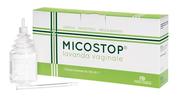 LAVANDA VAGINALE MICOSTOP 5 FLACONI DA 100 ML - Dolomiti e Natura