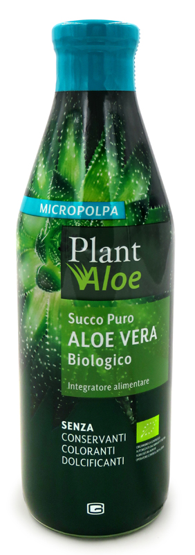PLANTALOE ALOE VERA MICROPOLPA BIO 1 LITRO - Dolomiti e Natura