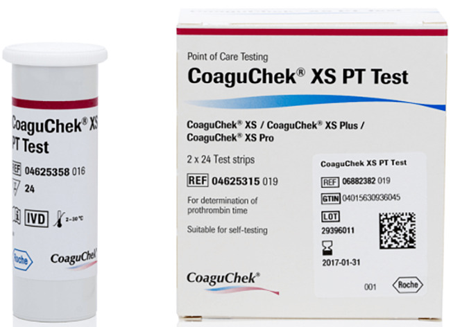 STRISCE REATTIVE PER APPARECCHIO AUTODIAGNOSTICO COAGUCHEK XS PT TEST 2X24 PEZZI - Dolomiti e Natura