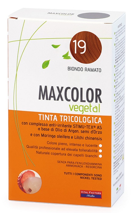 MAX COLOR VEGETAL 19 TINTURA 140 ML - Dolomiti e Natura