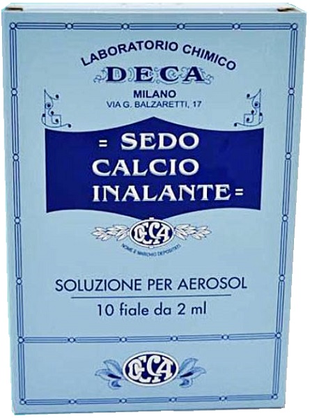 SEDO CALCIO INALANTE SOLUZIONE AEROSOL 10 FIALE 2 ML - Dolomiti e Natura