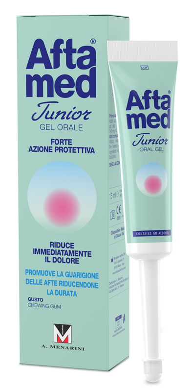 GEL AFTAMED JUNIOR ACIDO IALURONICO 15 ML - Dolomiti e Natura