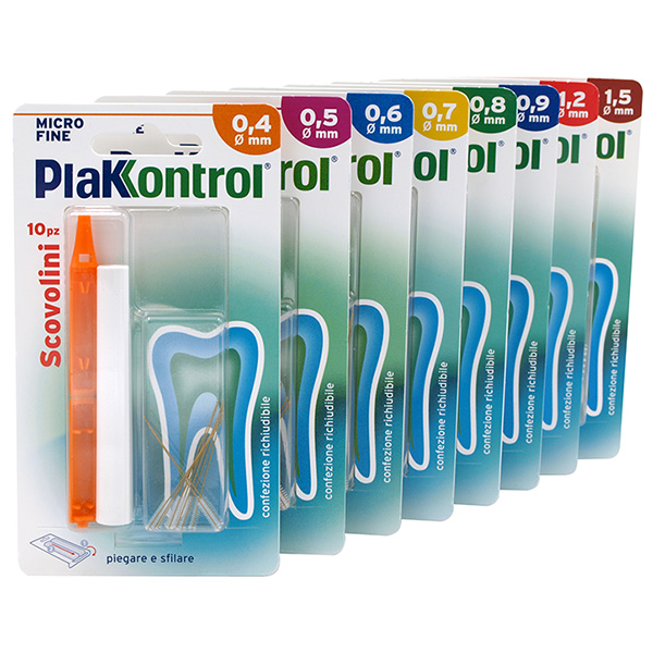 PLAKKONTROL MINIGRIP SCOVOLINO 0,7 MM 10 PEZZI - Dolomiti e Natura