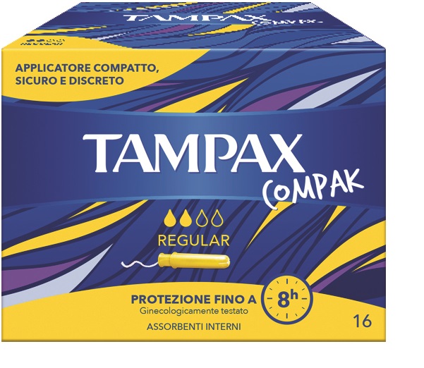 TAMPAX COMPAK REGULAR 16 PEZZI - Dolomiti e Natura
