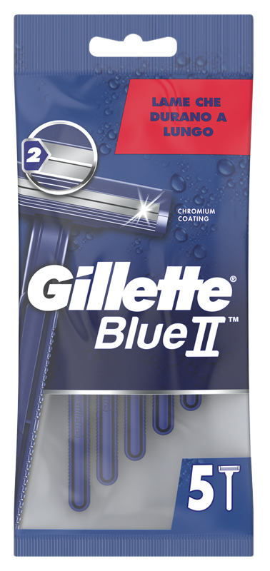 RASOIO GILLETTE BLUE II STANDARD 6 X 20 X 5 - Dolomiti e Natura