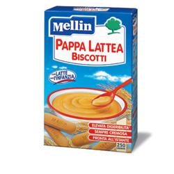 MELLIN PAPPA LATTE BISCOTTI 250 G NUOVO FORMATO - Dolomiti e Natura