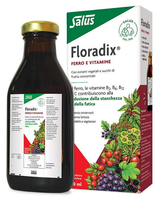 FLORADIX FERRO E VITAMINE 500 ML - Dolomiti e Natura