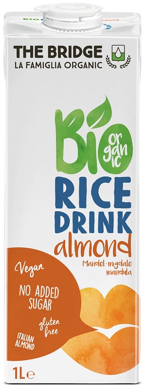 BIO RICE DRINK MANDORLA 1000 ML - Dolomiti e Natura