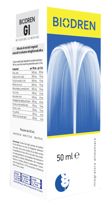 BIODREN GI SOLUZIONE IDROALCOLICA 50 ML - Dolomiti e Natura