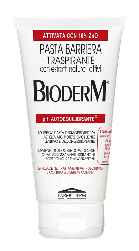 BIODERM PASTA BARRIERA TRASPIRANTE PH AUTOEQUILIBRANTE 150 ML - Dolomiti e Natura