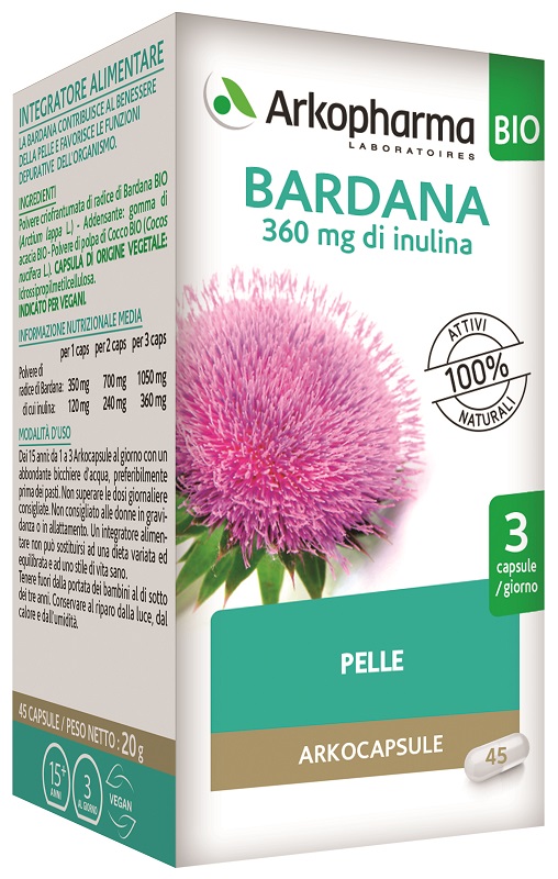 ARKO CAPSULE BARDANA BIO 45 CAPSULE - Dolomiti e Natura