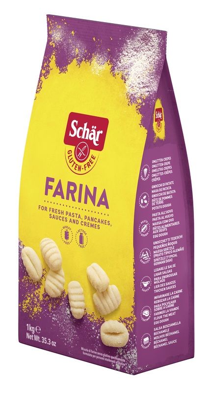 SCHAR FARINA PER PASTA FRESCA PANCAKES SALSE E CREME 1 KG - Dolomiti e Natura