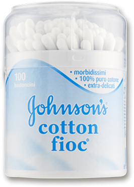 JOHNSONS BABY COTTON FIOC 100 PEZZI - Dolomiti e Natura