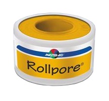 CEROTTO IN ROCCHETTO MASTER-AID ROLLPORE TESSUTO NON TESSUTO 5X5 - Dolomiti e Natura
