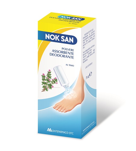 NOK SAN POLVERE ASSORBENTE DEODORANTE 75 G - Dolomiti e Natura