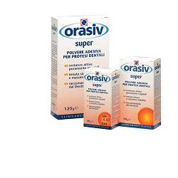 ORASIV SUPER POLVERE ADESIVA CLINICA PER PROTESI DENTALI 125 G - Dolomiti e Natura
