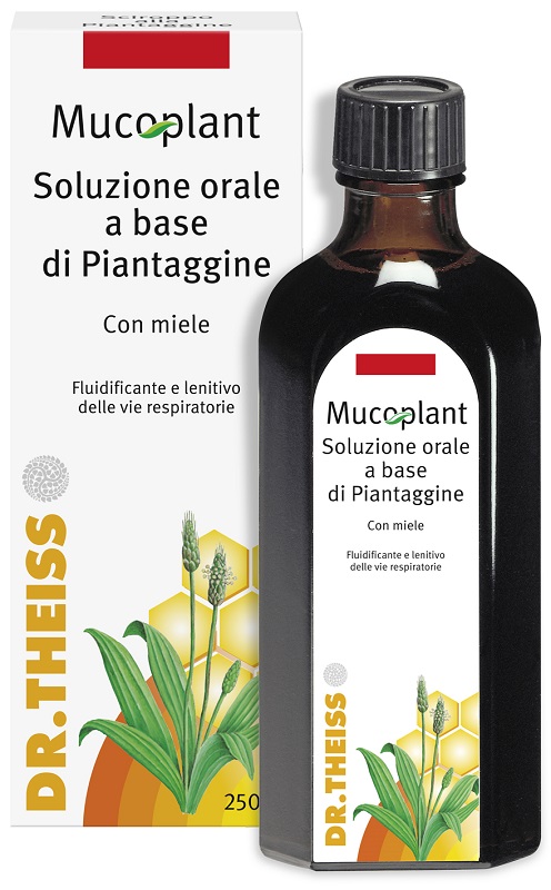 THEISS MUCOPLANT PIANTAGGINE 250 ML - Dolomiti e Natura