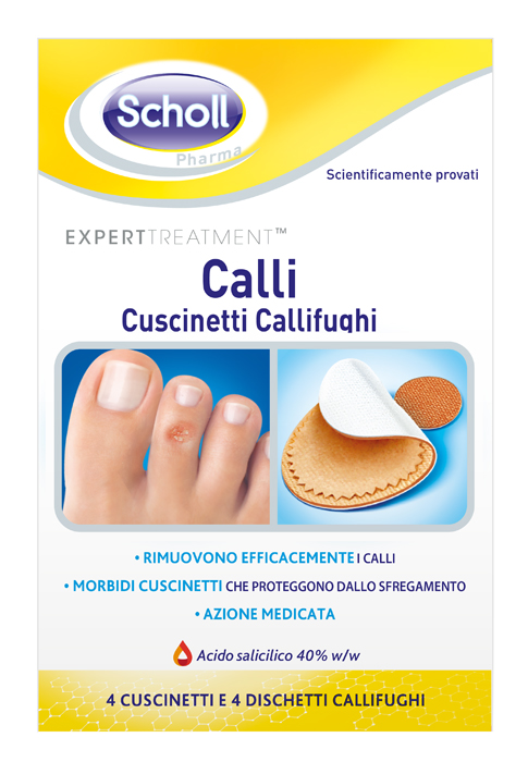 CEROTTO CALLIFUGO CALLI DURI 4 CEROTTI + 4 DISCHETTI - Dolomiti e Natura