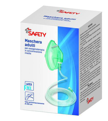 MASCHERA PER OSSIGENOTERAPIA CON TUBO 200CM - Dolomiti e Natura