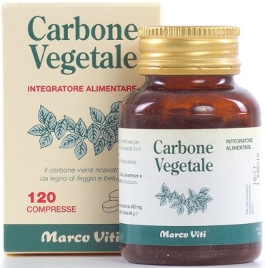 CARBONE VEGETALE 120 COMPRESSE - Dolomiti e Natura