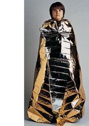 COPERTA ISOTERMICA ORO/ARGENTO 160X210CM - Dolomiti e Natura