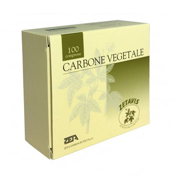 Zetavis Carbone Vegetale 100 Compresse - Dolomiti e Natura